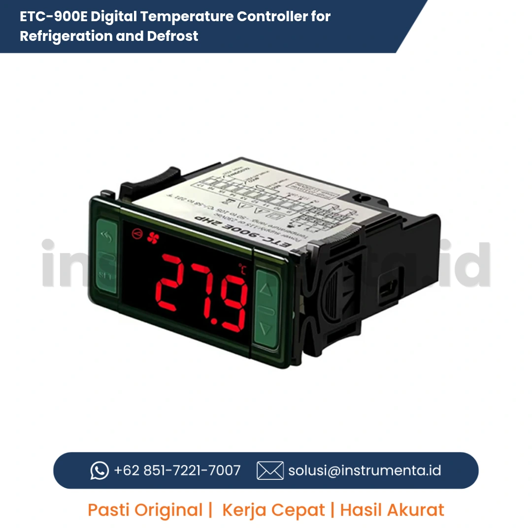 Ready Stock ETC-900E Digital Temperature Controller for Refrigeration and Defrost Termostat Digital Sistem Pendingin dan Defrost